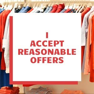 Accepting all reasonable offers 🛍📦